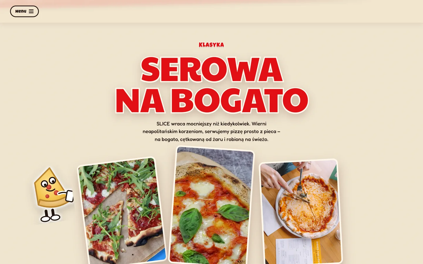 SLICE — widok na komputerze